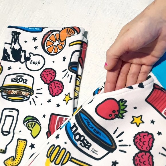 Pajama Pants Pockets Drawstring Elastic Waist Noosa Yogurt Sleepwear Size-Large - Picture 6 of 16